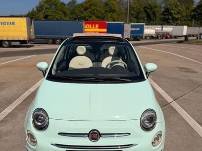 Usata Fiat 500C 69 CV (50 kW) 2016 Verde Cabrio