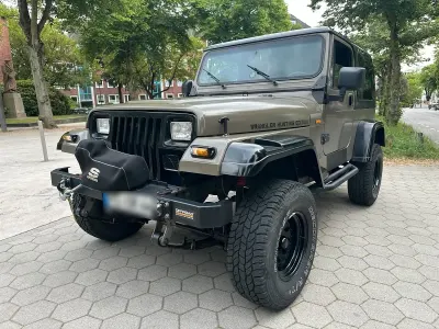 Gebraucht Jeep Wrangler 180 PS (132 kW) 1992 Grün SUV