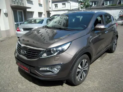 Gebraucht Kia Sportage Attract 184 PS (135 kW) 2013 (d5u) sand track m SUV