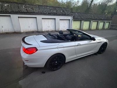 Usata BMW 640 Cabriolet Performance 313 CV (230 kW) 2015 Bianco Cabrio