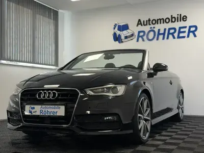 Gebraucht Audi A3 Cabriolet S-Line 150 PS (110 kW) 2014 Schwarz Cabrio