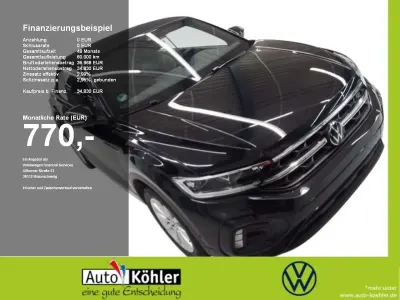 Second-hand VW T-Roc Cabriolet R-line 150 CP (110 kW) 2025 Negru Cabrio