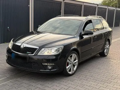 Gebraucht Skoda Octavia vRS 200 PS (147 kW) 2009 Schwarz Kombi