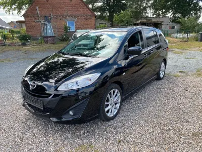 Gebraucht Mazda 5 Sports-Line 150 PS (110 kW) 2010 Schwarz Van / Kleinbus