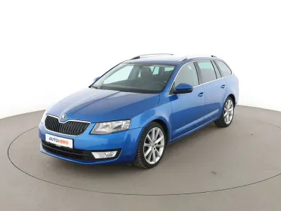Gebraucht Skoda Octavia Elegance 140 PS (102 kW) 2015 Blau Kombi