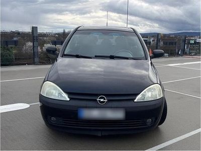 Gebraucht Opel Corsa 75 PS (55 kW) 2001 Schwarz Kleinwagen