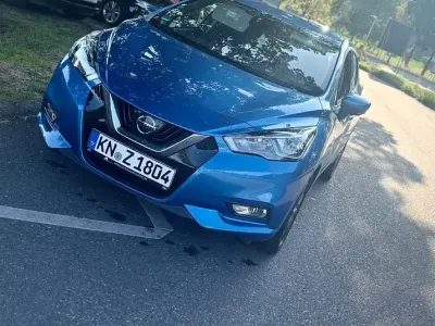 Gebraucht Nissan Micra N-Connecta 101 PS (74 kW) 2019 Blau Kleinwagen