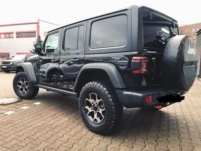 gebraucht Jeep Wrangler Unlimited Rubicon, 2.2 l CRDi, schwarz, Automatik