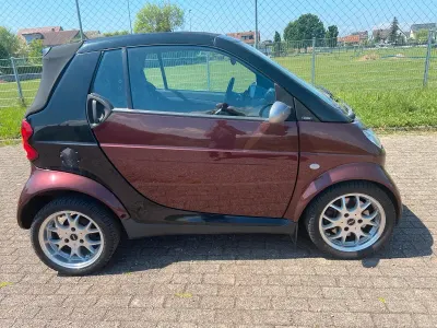 Usata Smart ForTwo Cabrio 41 CV (30 kW) 2005 Rosso Cabrio