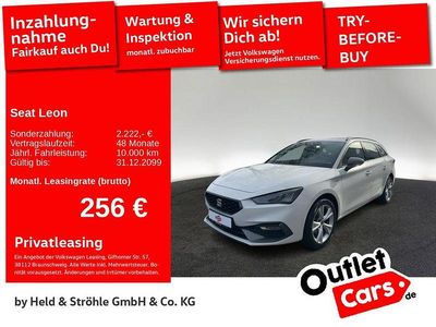 Gebraucht Seat Leon FR 204 PS (150 kW) 2022 Candy weiss Kombi