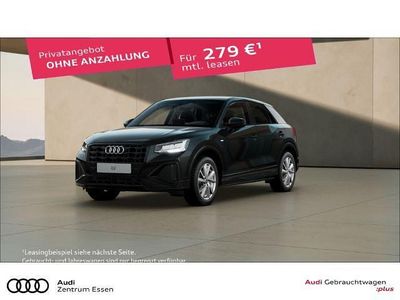 Second-hand Audi Q2 S-Line 150 CP (110 kW) 2025 Negru SUV