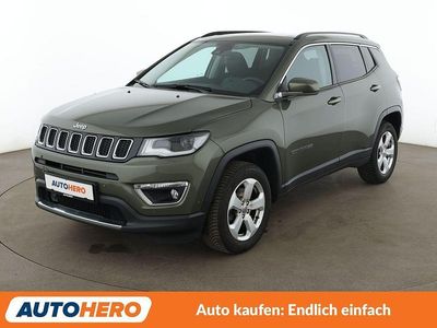 Begagnad Jeep Compass Limited 140 HK (102 kW) 2018 Grön SUV