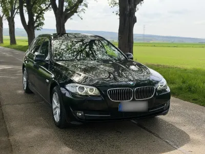 Brugt BMW 525 218 HK (160 kW) 2013 Sort Stationcar