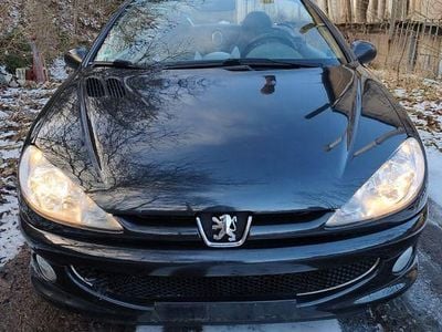 Gebraucht Peugeot 206 CC Sport 109 PS (80 kW) 2005 Schwarz Cabrio
