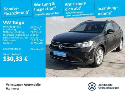 Gebraucht VW Taigo Goal 116 PS (85 kW) 2025 Schwarz SUV