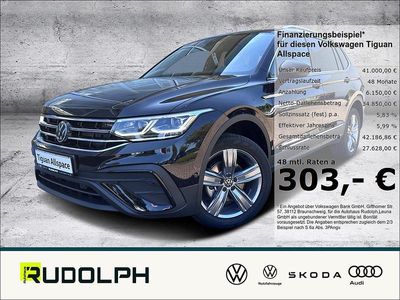 Gebraucht VW Tiguan Allspace Move 193 PS (141 kW) 2024 Schwarz SUV