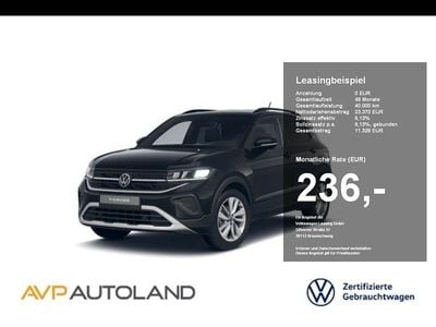 Schwarz Gebraucht 2025 VW T-Cross Goal SUV | 23.370 € (Guter Preis)