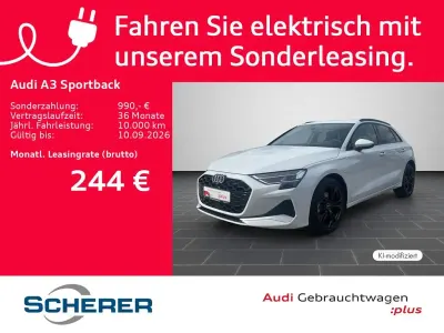 Gebraucht Audi A3 Advanced 204 PS (150 kW) 2025 Weiß Limousine