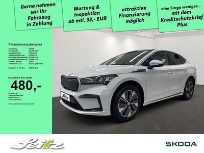 Gebraucht Skoda Enyaq iV ecoSuite 210 kW (286 PS) 2025 Weiß SUV