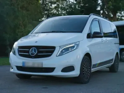 Gebraucht Mercedes V250 Avantgarde 190 PS (139 kW) 2018 Weiß Van / Kleinbus