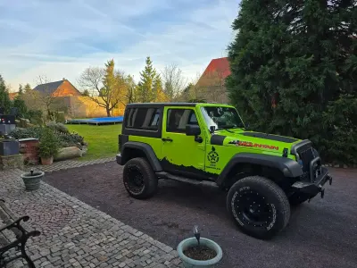 Gebraucht Jeep Wrangler 200 PS (147 kW) 2012 Grün SUV