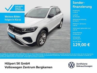 Weiß Gebraucht 2025 VW T-Cross Goal SUV | 22.888 € (Guter Preis)