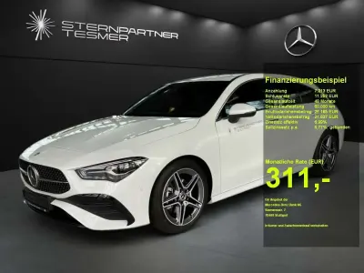 Brugt Mercedes CLA180 AMG 136 HK (100 kW) 2024 Hvid Sedan