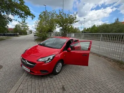 Używany Opel Corsa Selection 69 KM (50 kW) 2017 Czerwony Hatchback