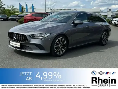 Gebraucht Mercedes CLA180 Shooting Brake Progressive 136 PS (100 kW) 2021 Mountaingrau metallic Kombi