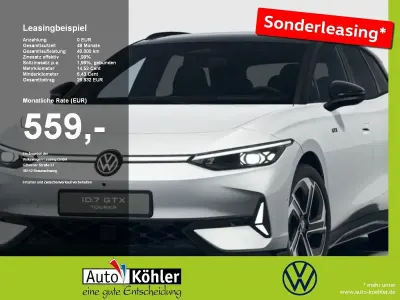 Nouvelle VW ID.7 GTX 250 kW (340 ch) 2026 Blanc Break