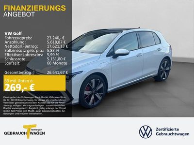 Gebraucht VW Golf VIII GTE 245 PS (180 kW) 2020 Weiß Limousine
