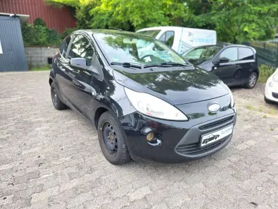 Gebraucht Ford Ka Titanium 69 PS (50 kW) 2010 Midnightschwarz metallic Kleinwagen