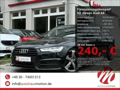 Gebraucht Audi A6 S-Line 272 PS (200 kW) 2015 Brillantschwarz Kombi