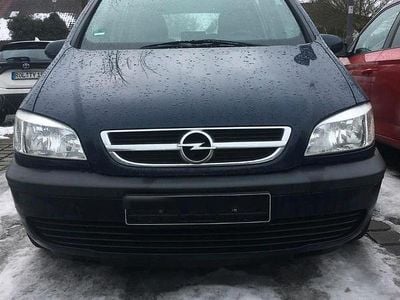 Gebraucht Opel Zafira 101 PS (74 kW) 2003 Blau Van / Kleinbus
