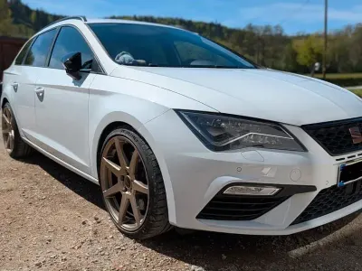 Brugt Seat Leon ST 4Drive 300 HK (220 kW) 2019 Hvid Stationcar