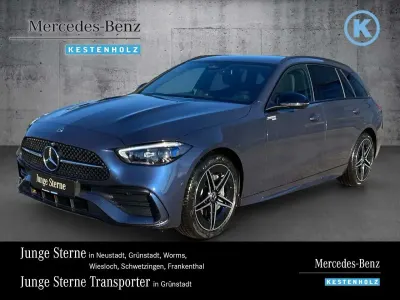 Gebraucht Mercedes C220 AMG 200 PS (147 kW) 2025 Lack sodalithblau Kombi