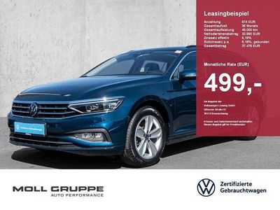 Usata VW Passat Business 200 CV (147 kW) 2023 Blu Station wagon