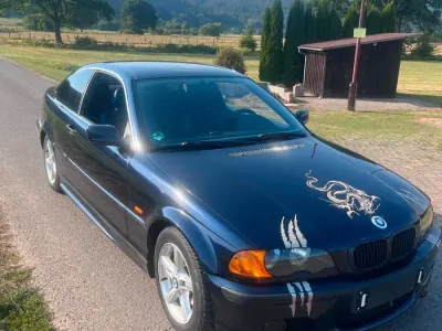 Gebraucht BMW 320 150 PS (110 kW) 1999 Blau Coupé