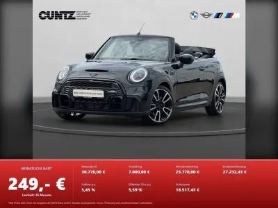 Gebraucht Mini John Cooper Works Cabriolet 178 PS (130 kW) 2023 Midnight black metallic Cabrio