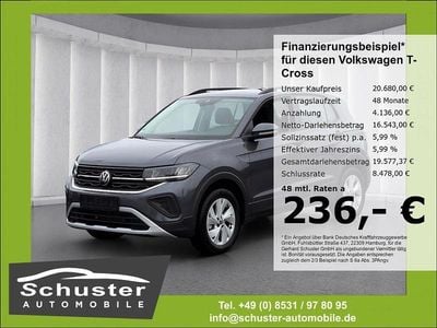 Gebraucht VW T-Cross R 95 PS (69 kW) 2024 Grau SUV