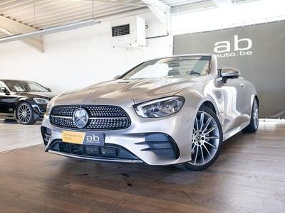 Brugt Mercedes E200 AMG line 197 HK (144 kW) 2021 Beige Cabriolet