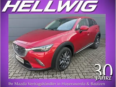 Second-hand Mazda CX-3 Sports-Line 120 CP (88 kW) 2017 Roșu SUV