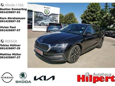 Gebraucht Skoda Octavia 204 PS (150 kW) 2020 Schwarzmagic perleffekt (metallic) Kombi