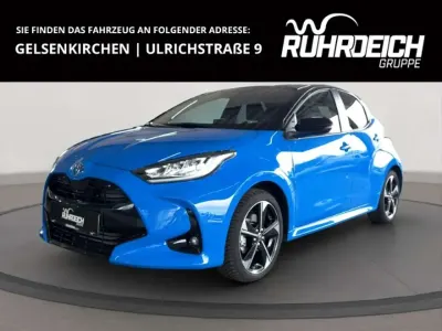Gebraucht Toyota Yaris Hybrid Edition 131 PS (96 kW) 2024 Blau Kleinwagen