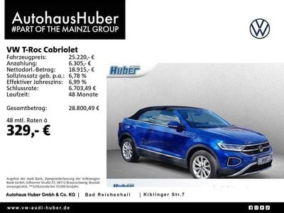 VW T-Roc Cabriolet