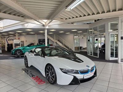 Gebraucht BMW i8 Performance 374 PS (275 kW) 2018 Weiß Cabrio