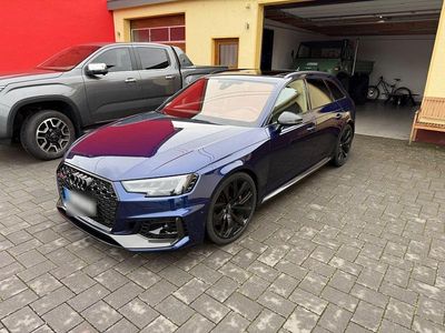 Usata Audi RS4 Comfort 450 CV (330 kW) 2018 Blu Station wagon