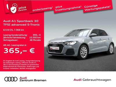 Usata Audi A1 Sportback Advanced Plus 116 CV (85 kW) 2025 Grigio Utilitaria
