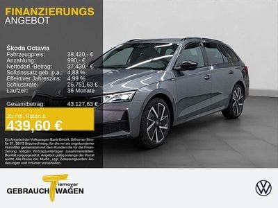 Grau Neu 2025 Skoda Octavia SportLine Kombi | 38.420 € (Superpreis)