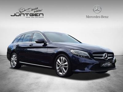 Gebraucht Mercedes C220 Avantgarde 194 PS (142 kW) 2020 Cavansitblau Kombi